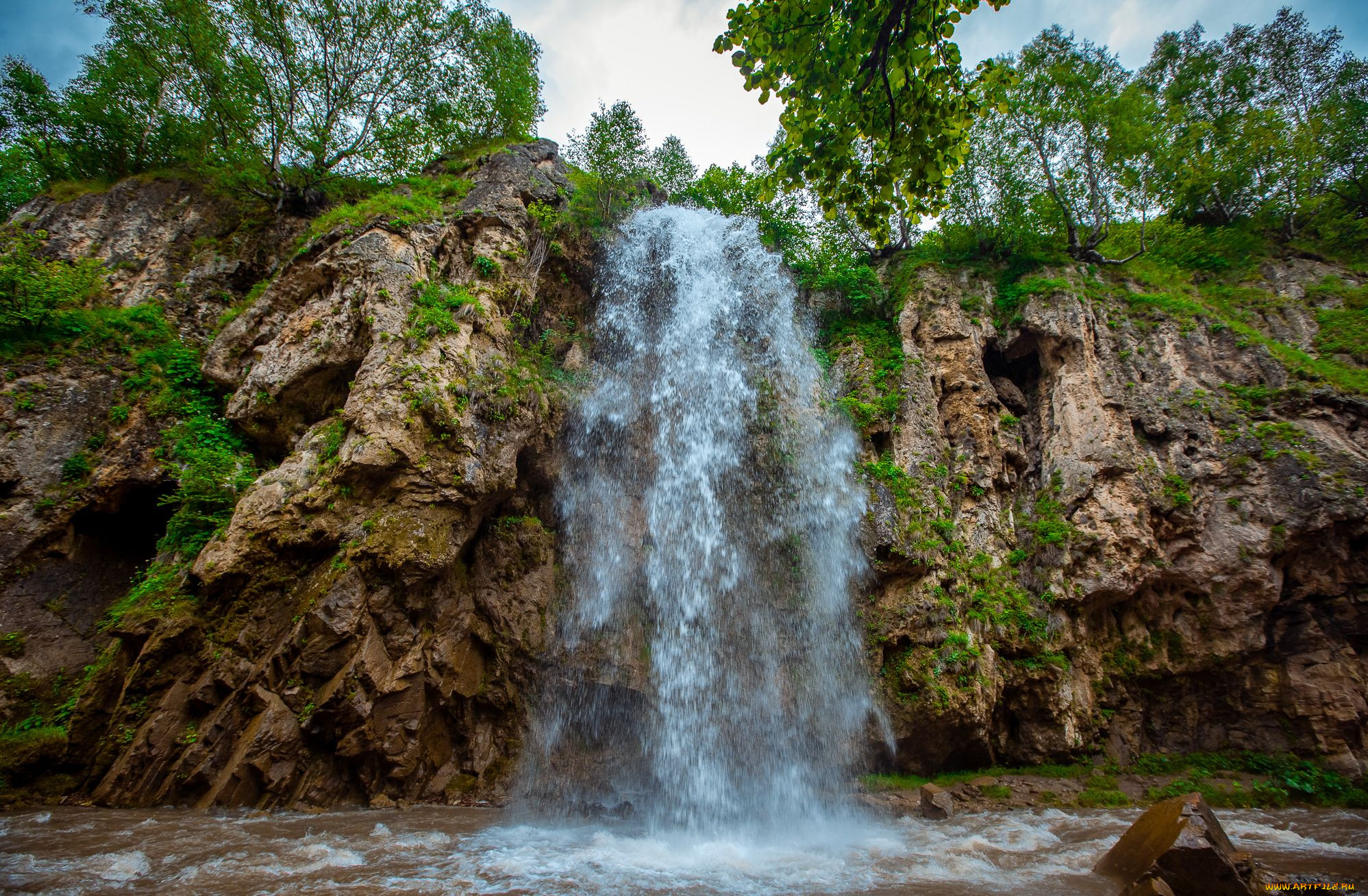 Водопад в белореченске